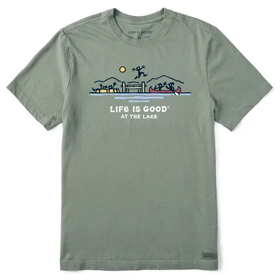 Men's Fun at the Lake Crusher Tee