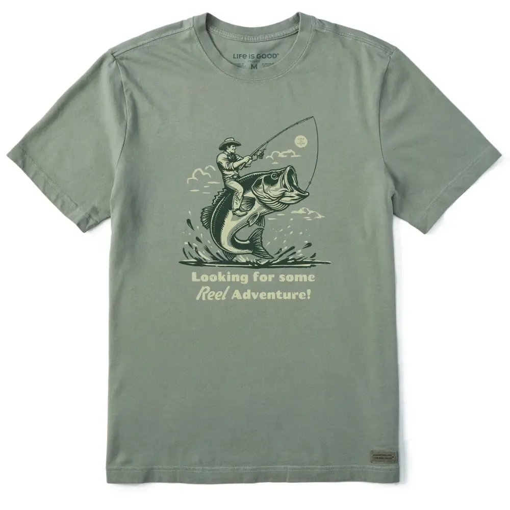 Men's Looking for some Reel Adventure Short Sleeve Tee