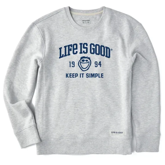Women's Branded Jake Keep it Simple Simply True Fleece Crew