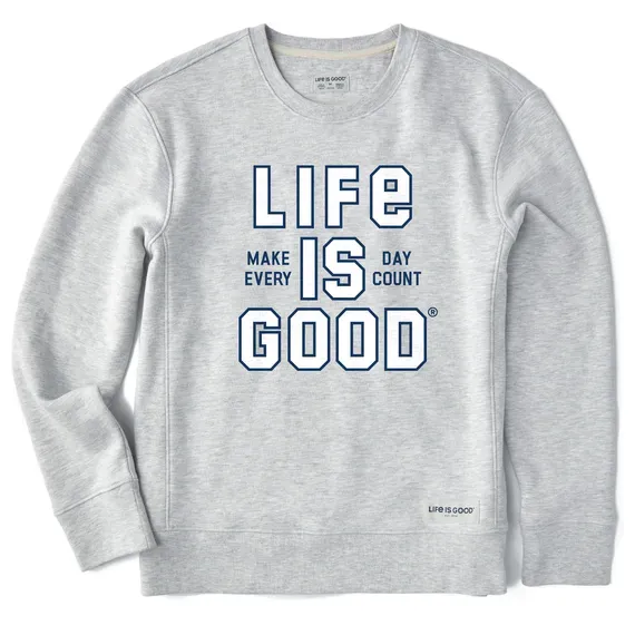 Women's Branded Stacked MEDC Simply True Fleece Crew