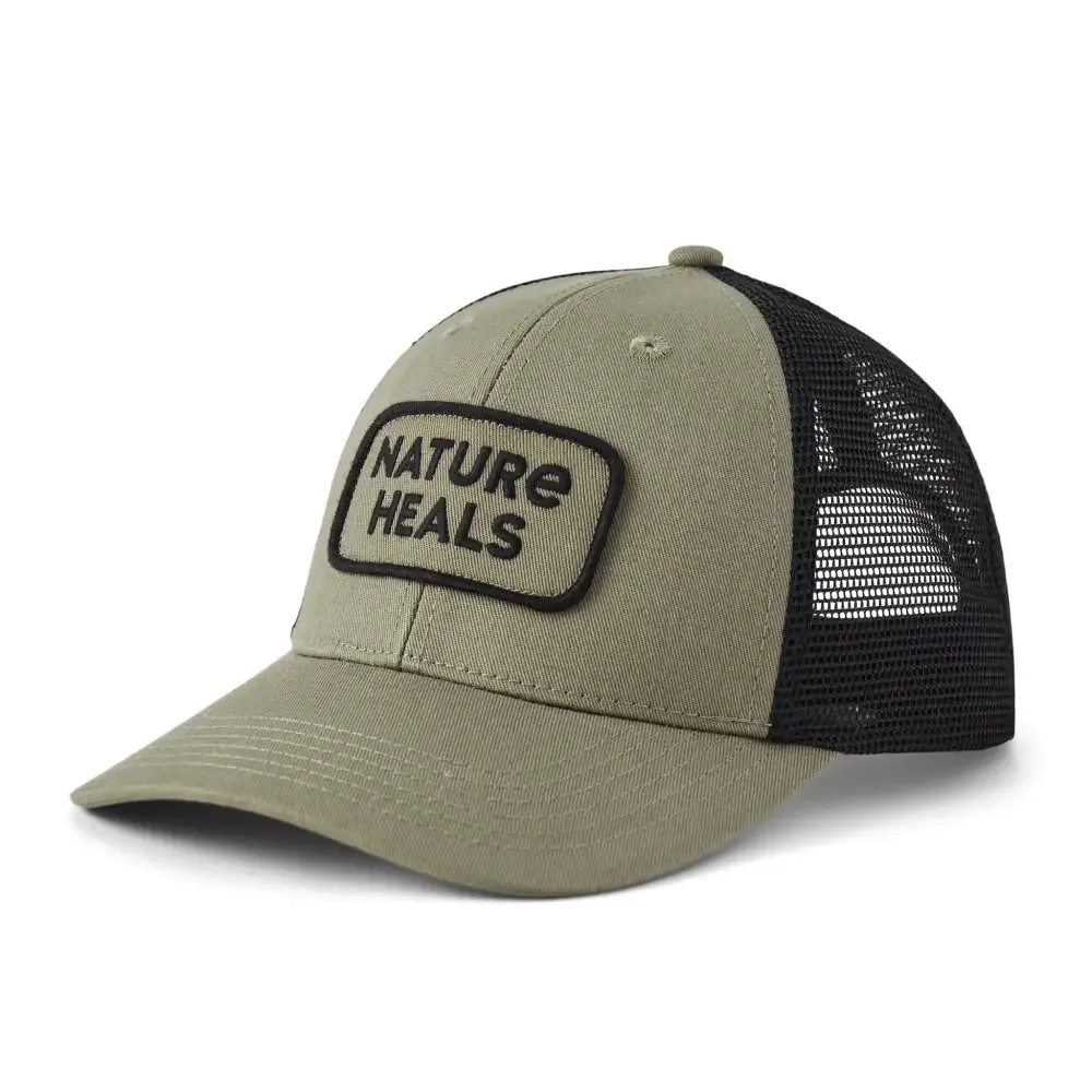Adult Unisex Nature Heals Patch Trucker