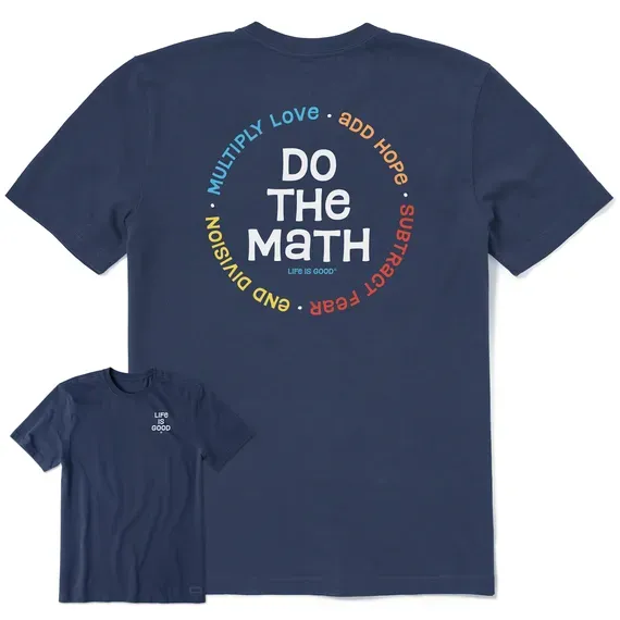 Men's End Division Do the Math Short Sleeve  Tee