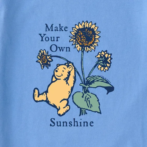 Women's Winnie Make Your Own Sunshine Simply True Fleece Crew