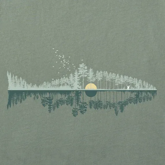 Men's Fishscape Short Sleeve  Tee