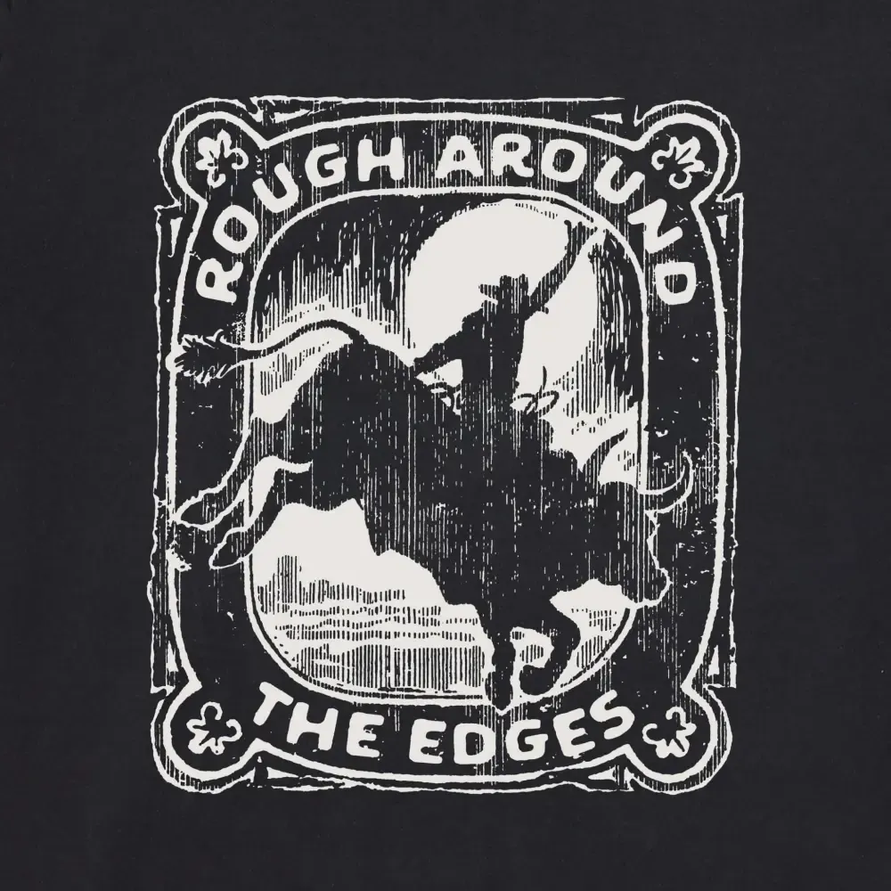 Men's Rough Around The Edges Short Sleeve Crusher-LITE Slim Fit Tee