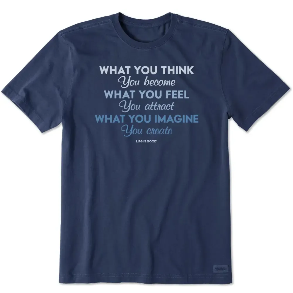 Men's Wordsmith What You Imagine You Create Short Sleeve Tee