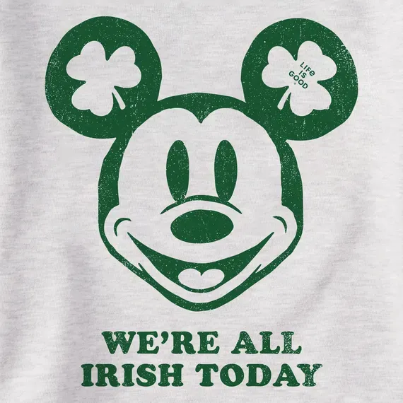 Women's We're All Irish Today Willie Simply True Fleece Crew