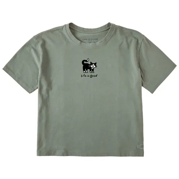 Women's Tuxedo Al Mini  Crusher Boxy Tee