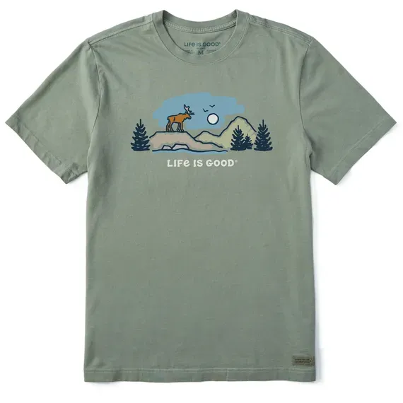 Men's Moose Mountain Vista Short Sleeve  Tee