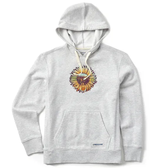 Women's Sunflowerscape Simply True Fleece Hoodie