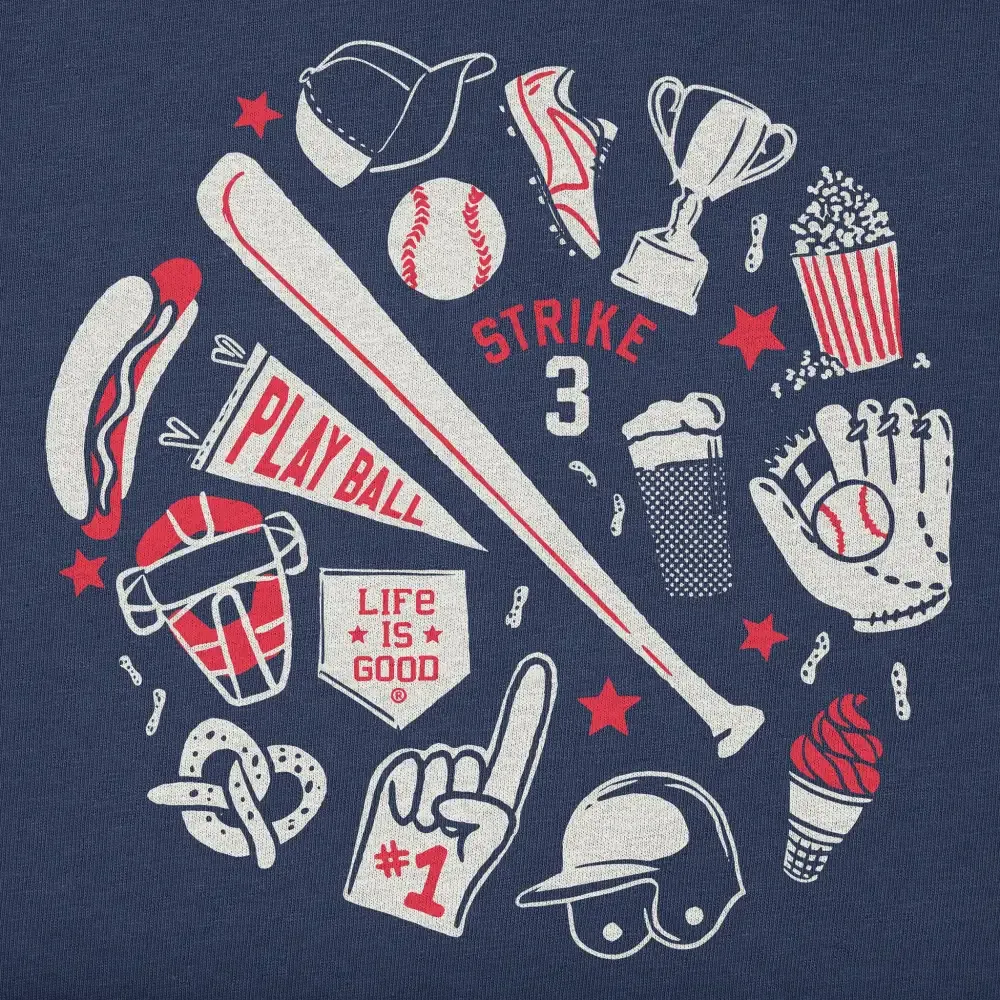 Women's Baseball Medley Short Sleeve Tee