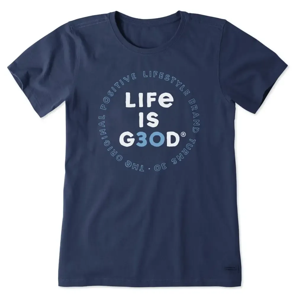 Women's 30 LIG Short Sleeve Crusher Tee