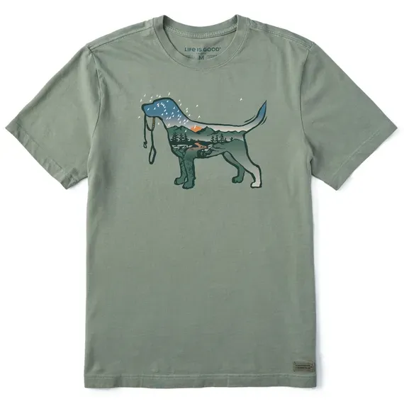 Men's Macro Micro Dogscape  Crusher Tee