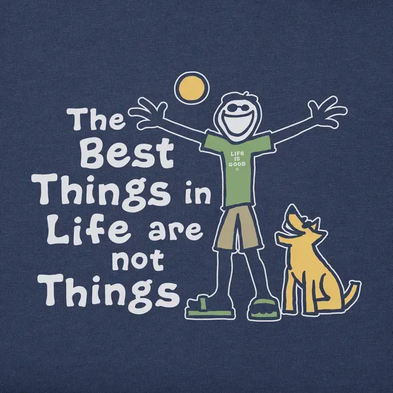 Men's Jake and Rocket Best Things Short Sleeve  Tee