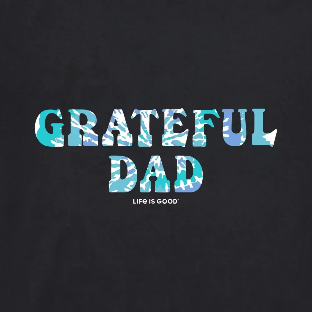 Men's Trippy Grateful Dad Short Sleeve Crusher-LITE Tee