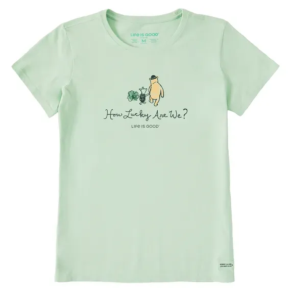 Women's How Lucky Are We  Crusher Tee
