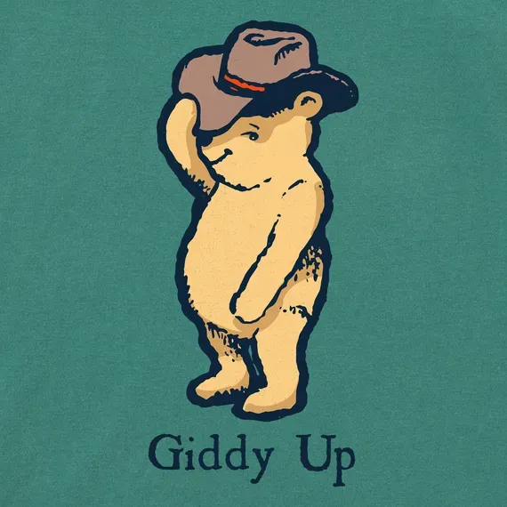 Women's Giddy Up Winnie  Crusher Boxy Tee