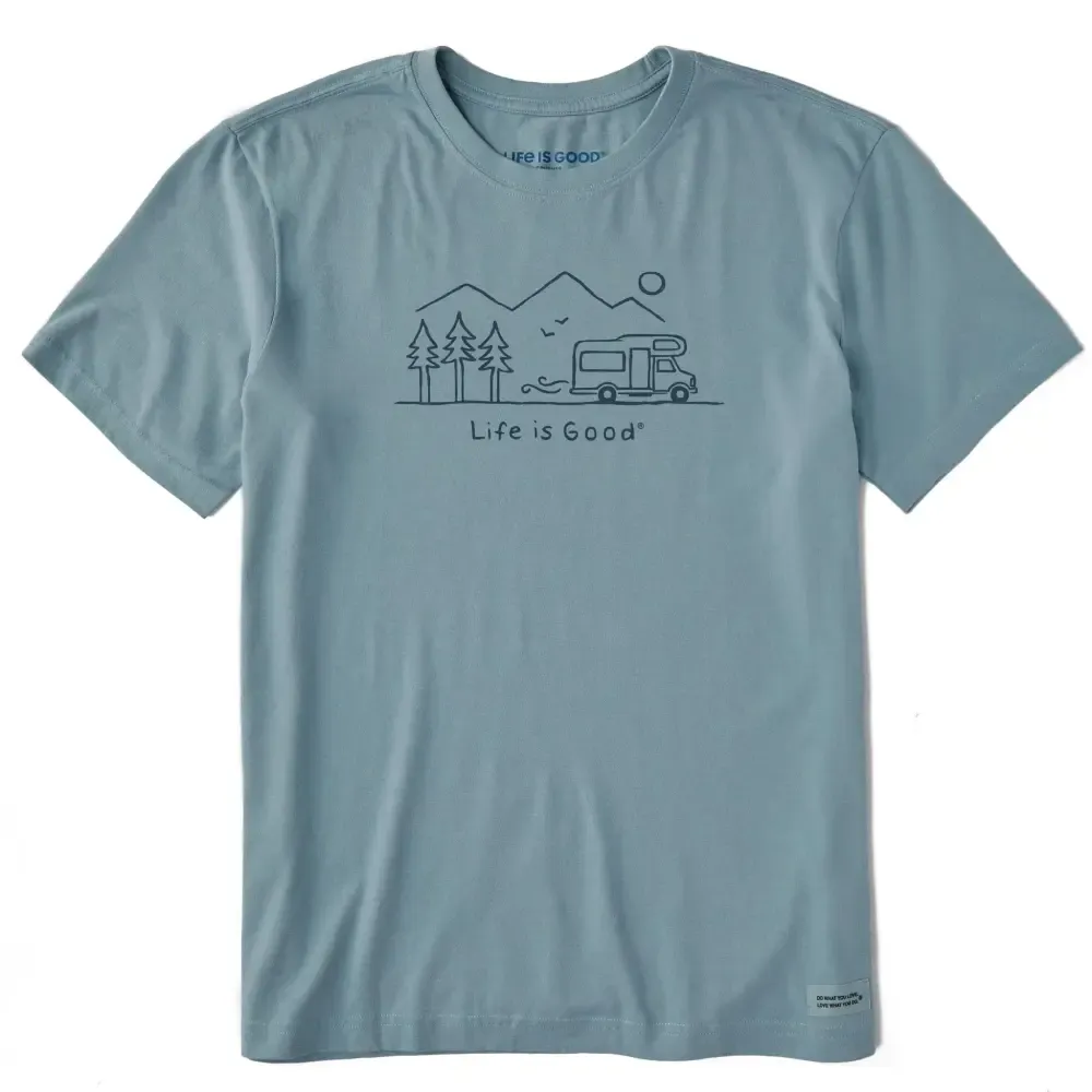 Men's RV Vista Short Sleeve Crusher Tee