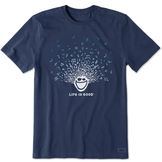 Men's Jake Music Head Short Sleeve  Tee