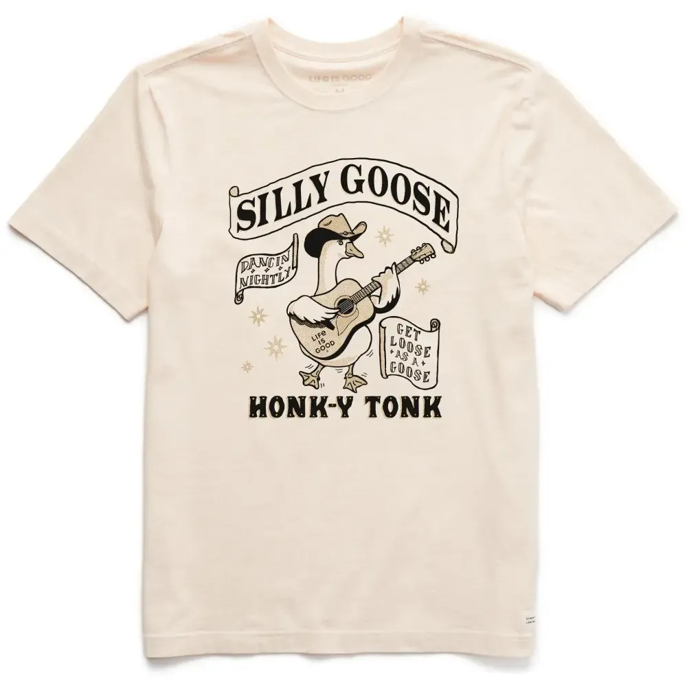 Men's Silly Goose Honk-y Tonk Short Sleeve Crusher Tee