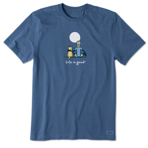 Men's Jake and Rocket Moon Short Sleeve  Tee