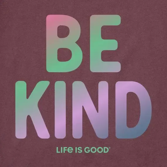Women's Be Kind Long Sleeve Crusher-LITE Tee