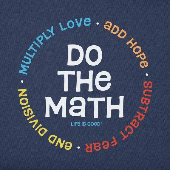 Men's End Division Do the Math Short Sleeve  Tee