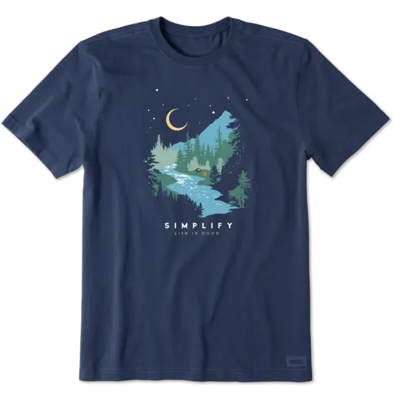 Men's Riverside Campfire Simplify Short Sleeve  Tee