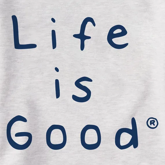 Women's Quirky Stacked LIG Simply True Fleece Crew