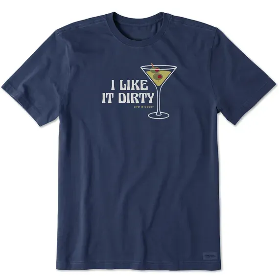 Men's I Like it Dirty Martini Short Sleeve  Tee