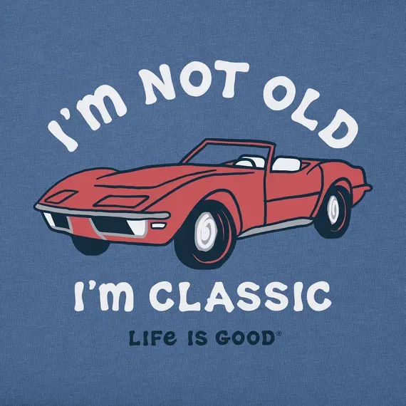 Men's I'm Not Old Sports Car Short Sleeve  Tee