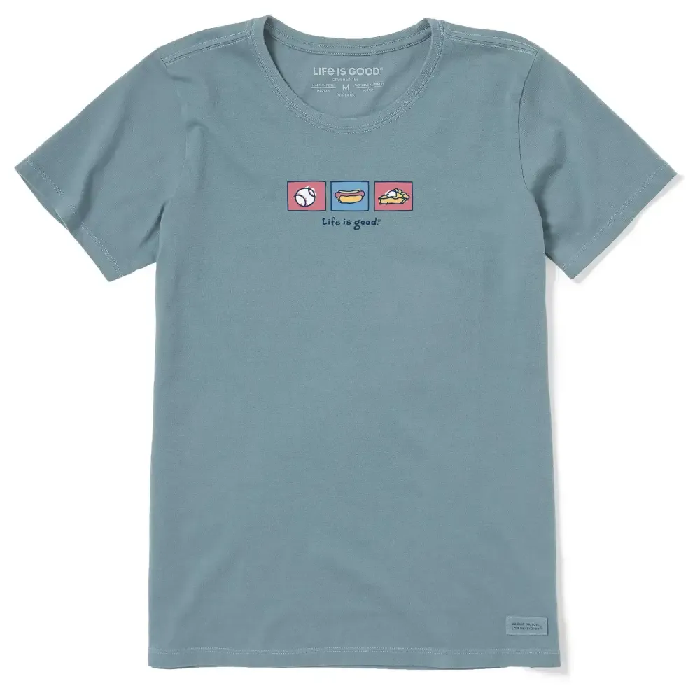 Women's All American Short Sleeve Crusher Tee