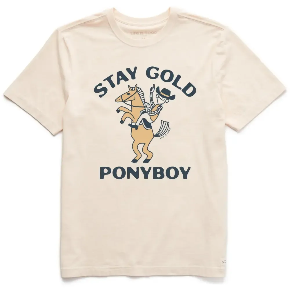 Men's Stay Gold Ponyboy Short Sleeve Crusher Tee