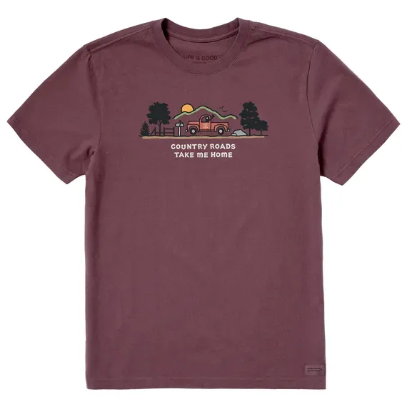 Men's Country Roads Vista  Crusher Tee