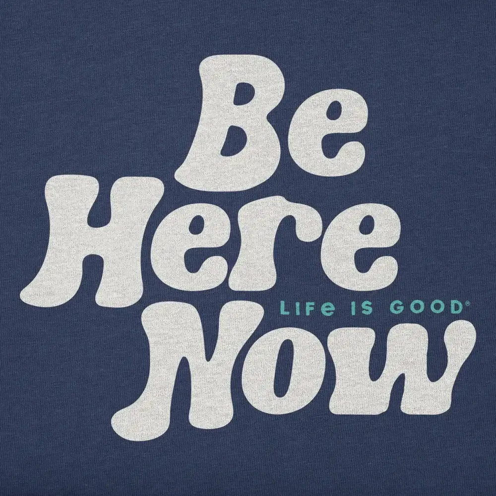 Women's Be Here Now Short Sleeve Crusher Boxy Tee