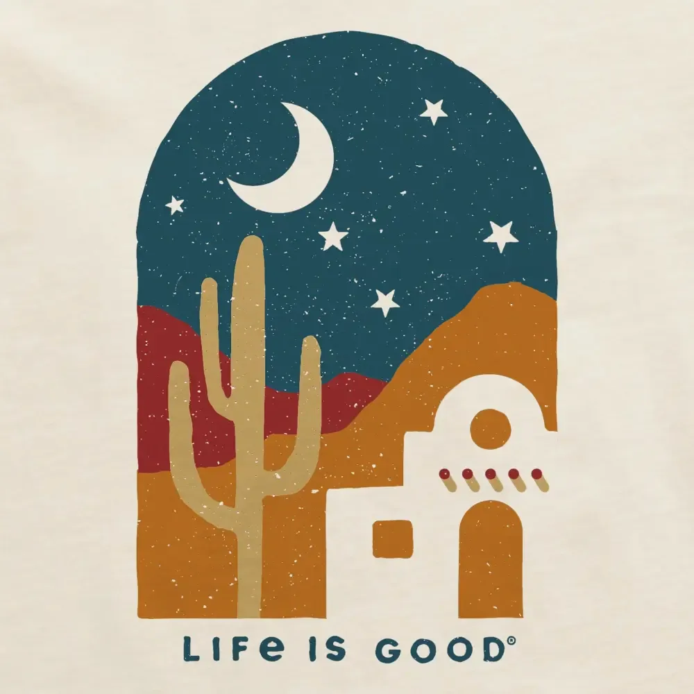 Women's Southwest Nights Short Sleeve Crusher Boxy Tee