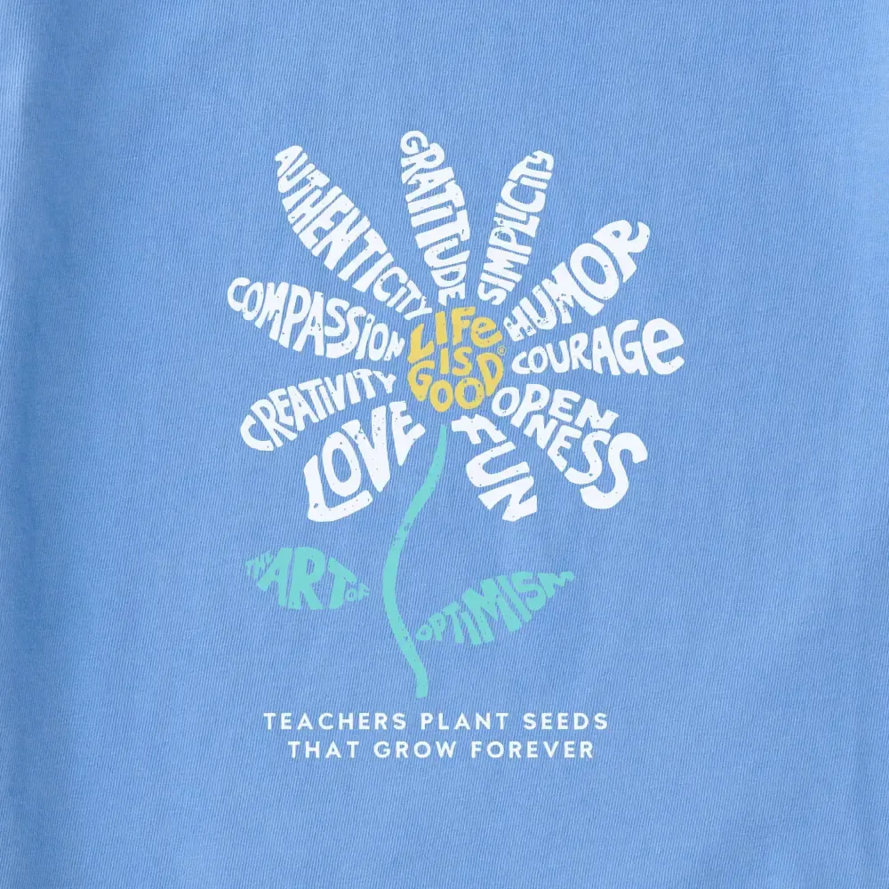 Women's Teachers Plant Seeds Short Sleeve Crusher Tee