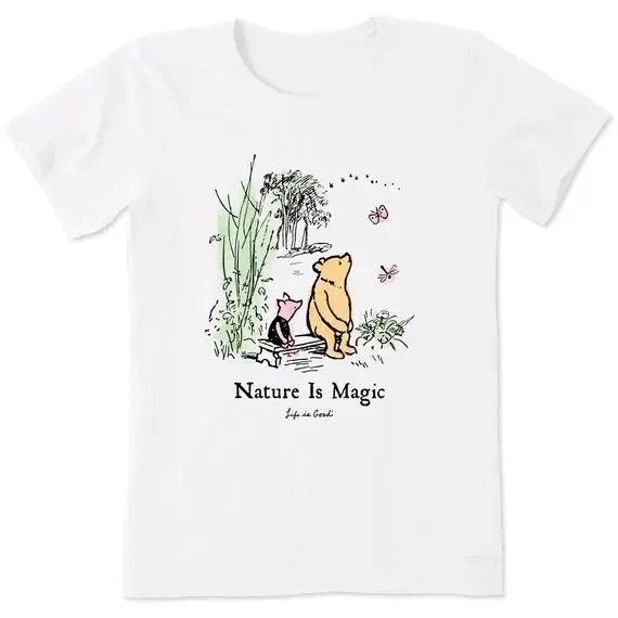 Women's Winnie & P Nature is Magic Short Sleeve  Tee