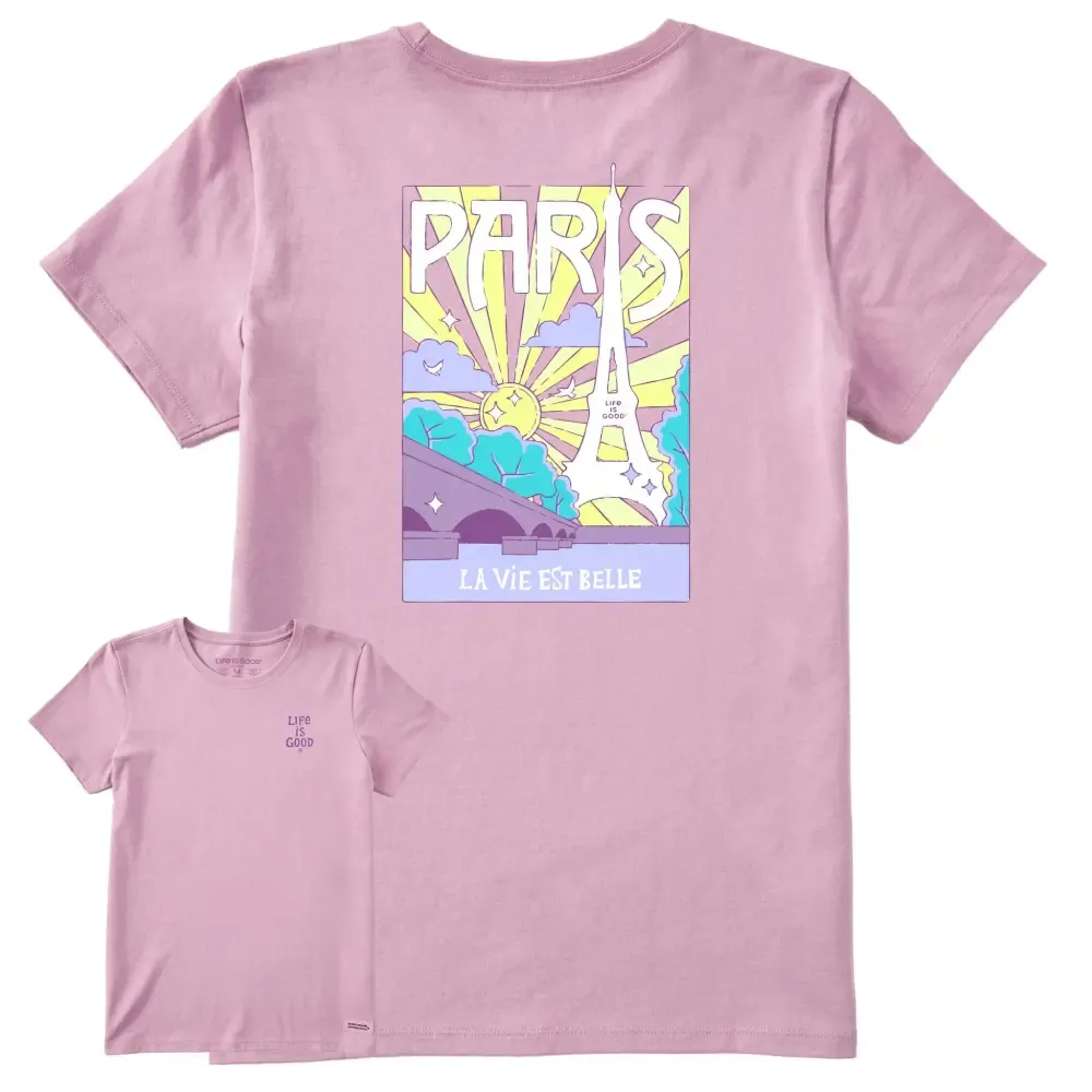 Women's La Via Est Belle Paris Short Sleeve Tee
