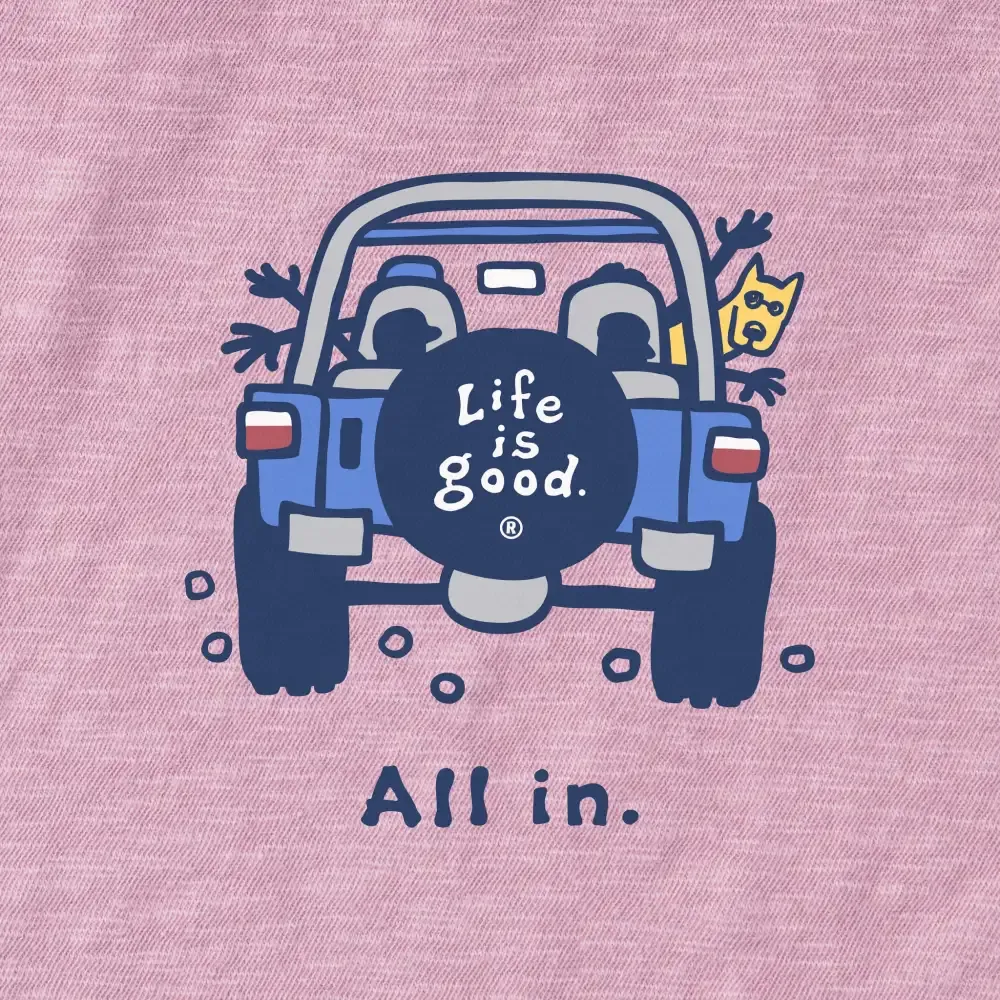 Women's All In ATV Textured Slub Tank