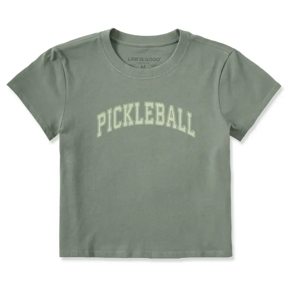 Women's Athletic Pickleball Crusher-LITE Shrunken Tee