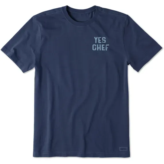 Men's Yes Chef  Crusher Tee