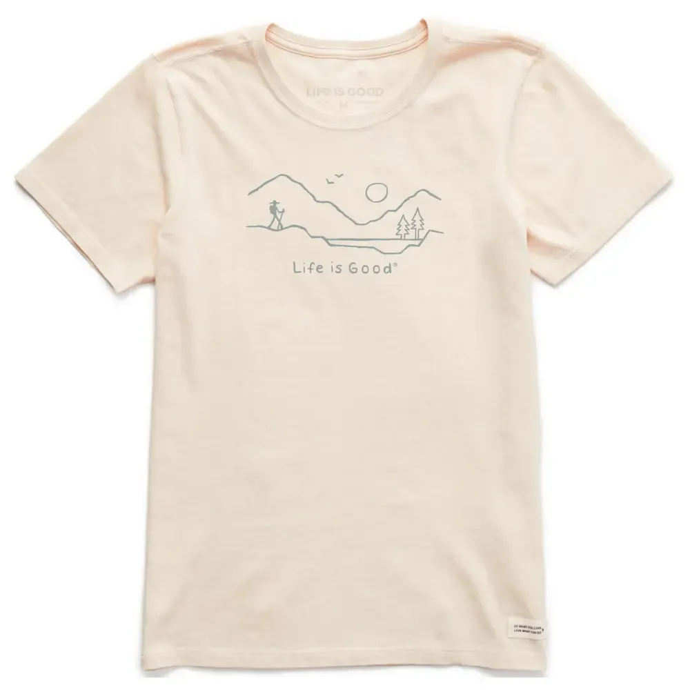 Women's Hike Mountain Vista Short Sleeve Crusher Tee