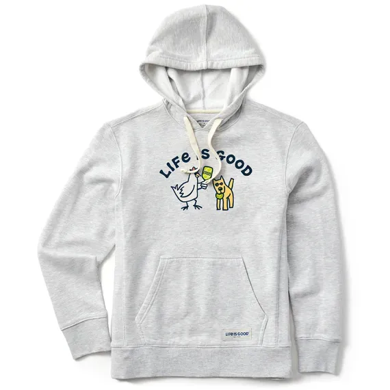 Women's Chicken N Pickle Rocket Simply True Fleece Hoodie