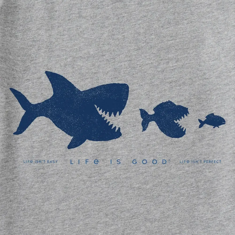 Women's Fish Dinner Short Sleeve Vee