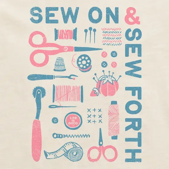 Women's Sew On and Sew Forth Tools  Crusher Tee