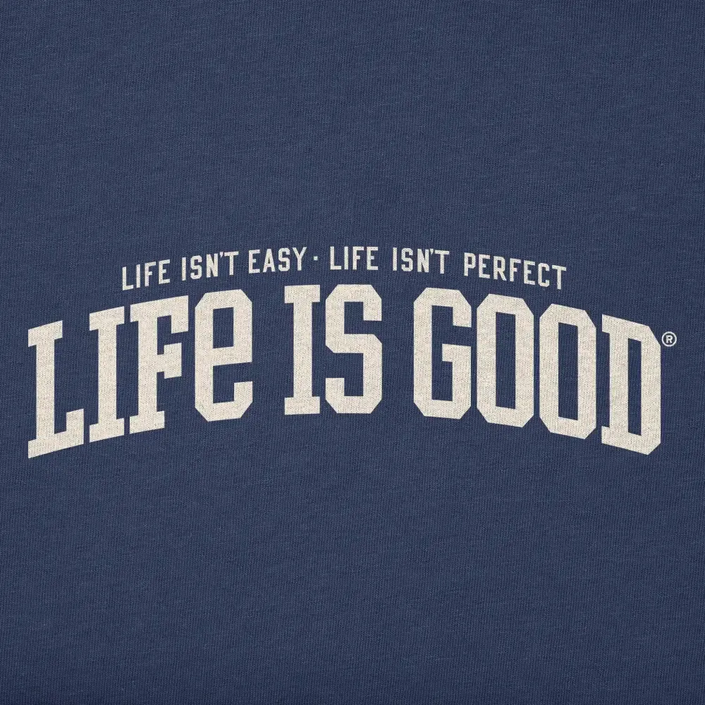 Men's Branded Athletic Life Isnt Easy Simply True Fleece Crew