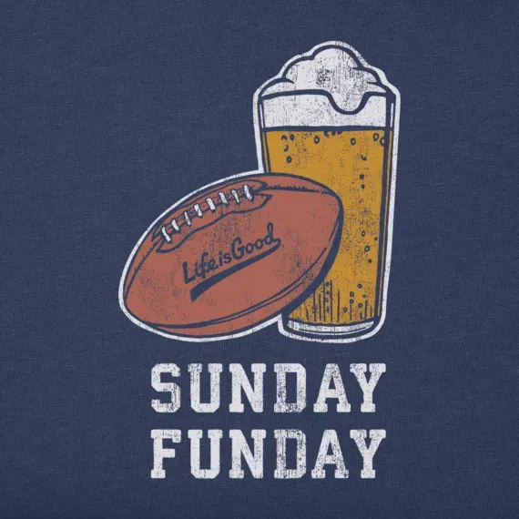 Men's Sunday Funday Football Crusher Tee