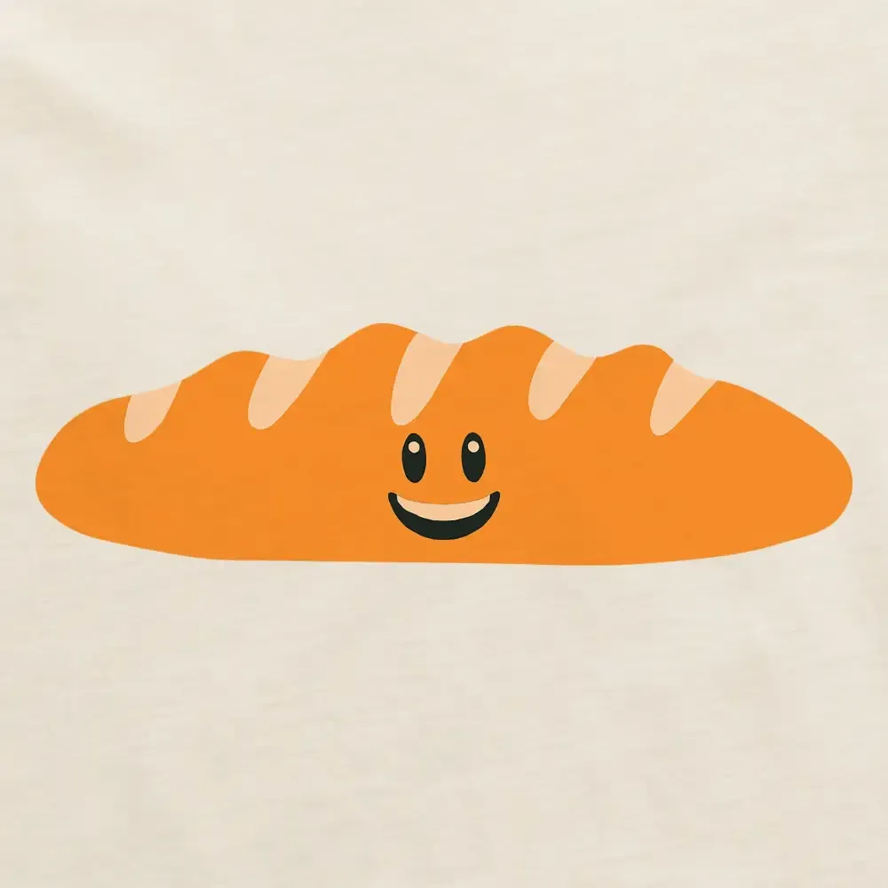 Women's Baguette Guy Short Sleeve Crusher Tee