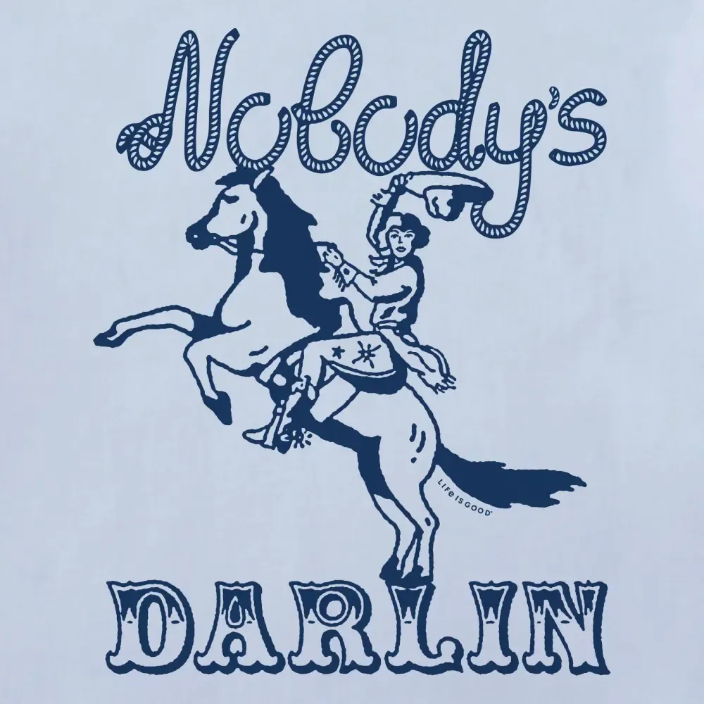 Women's Nobody's Darlin Cowgirl Crusher-LITE Shrunken Tee
